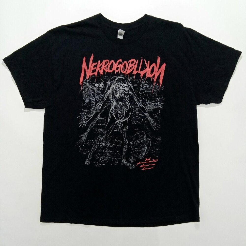 Nekrogoblikon North America Tour Band T Shirt Size:XL